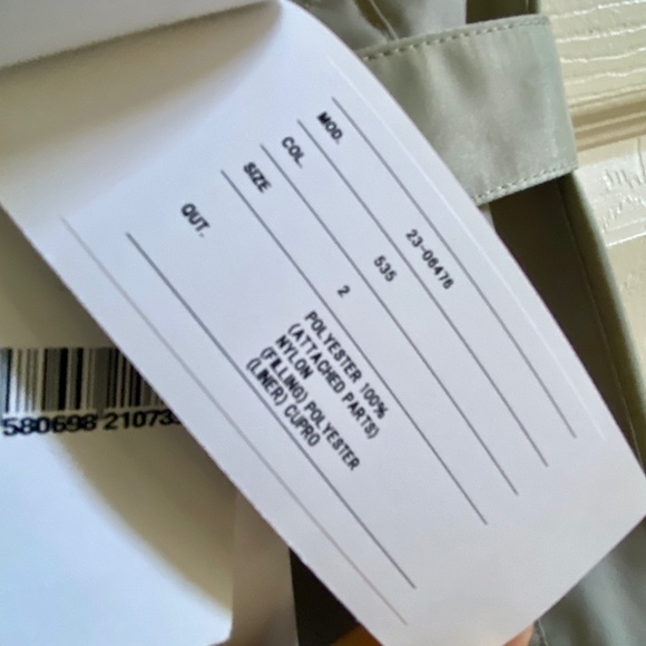 Sacai Khaki Twill Cargo Belted Skirt US2 - Picture 12 of 14